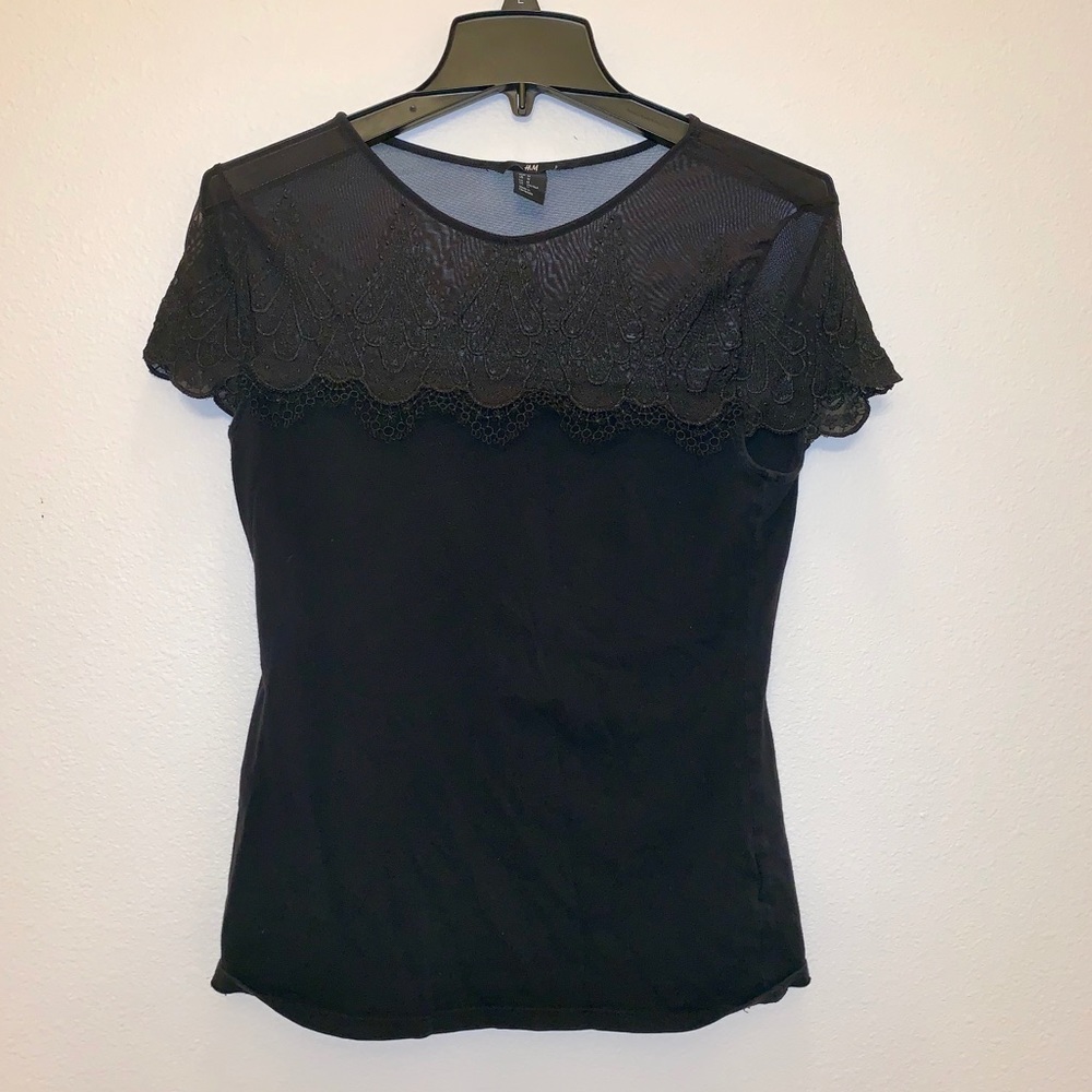 H&M | Lace top